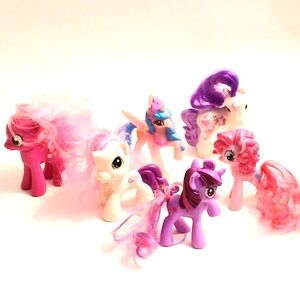 My Little Pony Hasbro Lot Of 6 3.5in